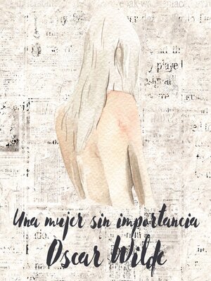 cover image of Una mujer sin importancia